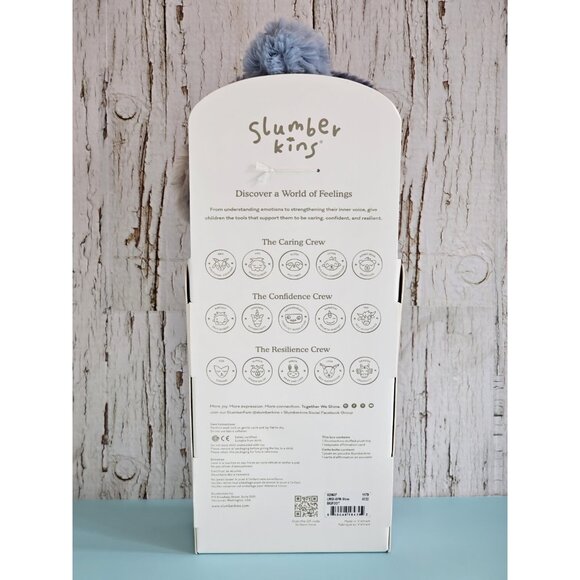 Slumberkins Grey And Blue Bigfoot - BNWT - Picture 3 of 8